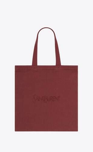 Saint Laurent totebag in fleece .